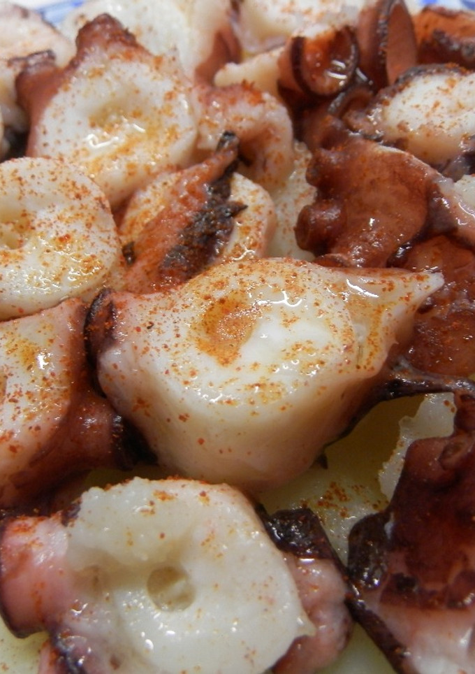 Una foto de Pulpo a feira