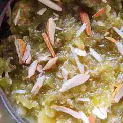 A picture of Bottle Gourd Halwa.