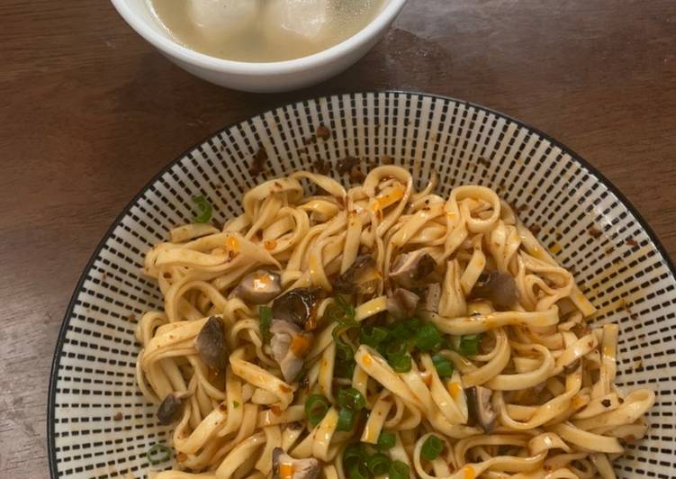 Langkah Mudah untuk Menyiapkan Fish Ball Noodles / Mee Pok ala Singapura, Sempurna