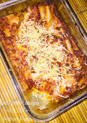 Foto resep Baked Potato & Cheese Lasagna