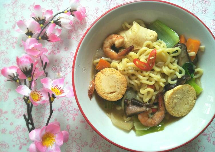 Easiest Way to Make Homemade Mie Sapo Tahu (Claypot Tofu with Noodles)