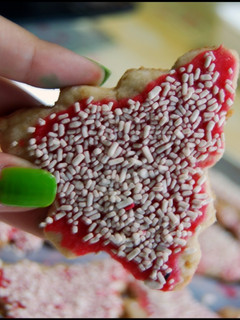 Una foto de Galletitas navideñas de avena
