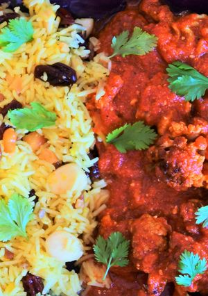 Una foto de Coliflor Tikka Masala con Tahiri