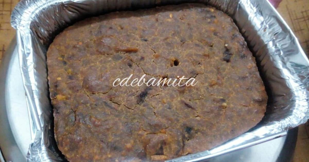 Eggless Christmas Plum Cake Gluten Free Recipe By Debamita Chatterjee Cookpad
