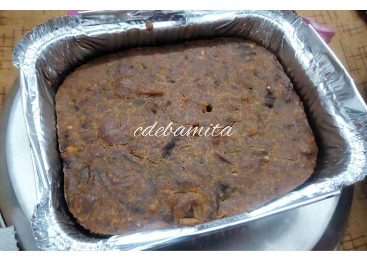 Steps to Prepare Perfect Eggless Christmas Plum Cake (gluten free)