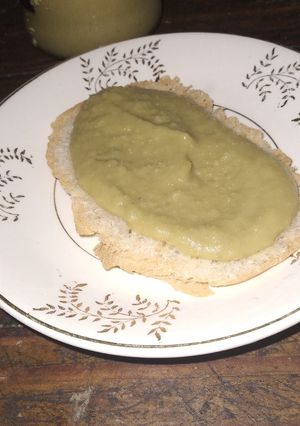 Una foto de Pasta de arvejas