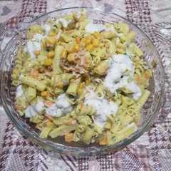 سالادماکارونی ساده😋🌽-レシピのメイン写真