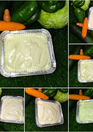 A picture of Homemade mayonnaise 😋.