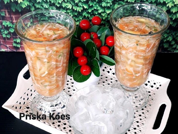 Langkah Mudah untuk Membuat Resep Es Rujak Wortel yang Sempurna Anti Ribet, Bikin Ngiler