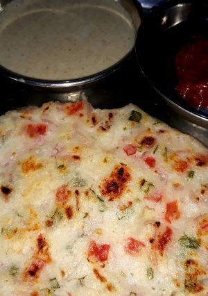 A picture of Uttapam.