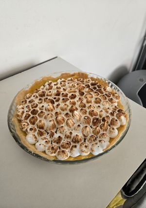 Une photo de Tarte au citron meringuée