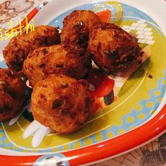 A picture of Noodles Tikki.