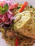 Arroz con Pollo Peruano muy fácil y económica
