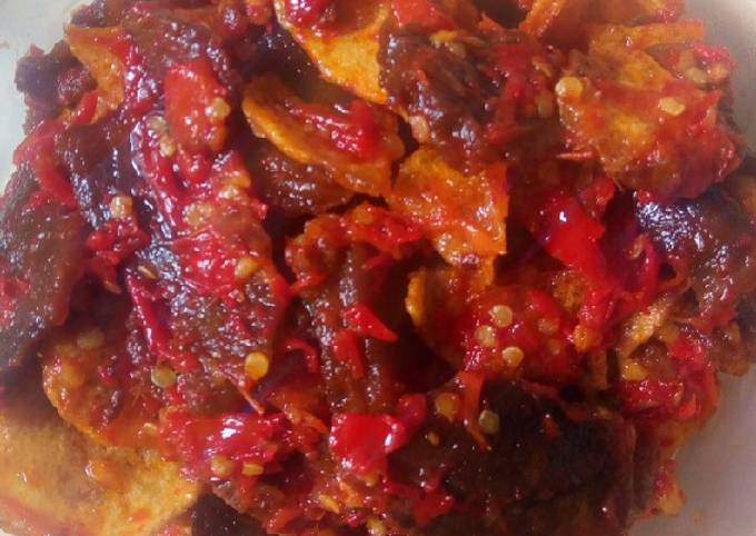 Dendeng balado