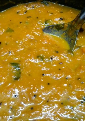 A picture of Ripe Mango Curry/Mavina Hannina Gojju/Mambazha Kuzhambu.