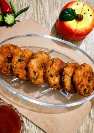 A picture of Bread Kabab..