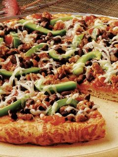 Una foto de Pizzas Top-pizza Tex-Mex (bordes rellenos de queso)