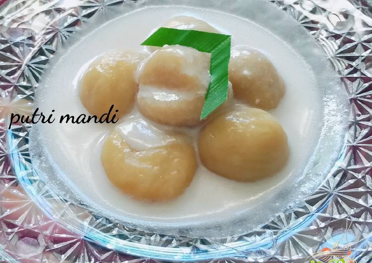 resep cara bikin Putri mandi (ubi cilembu) /legiiiit banget, enaak