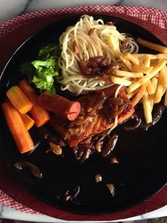 Foto resep Salmon steak teriyaki
