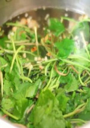 Hình của món Lẩu diềm heo.