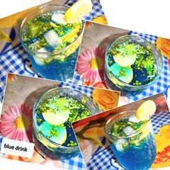 BLue drink A picture of BLue drink.