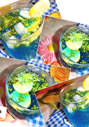 A picture of BLue drink.