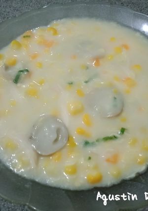 Foto resep Sup Krim Jagung Jamur