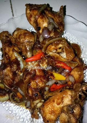 Foto resep Ayam Lada hitam