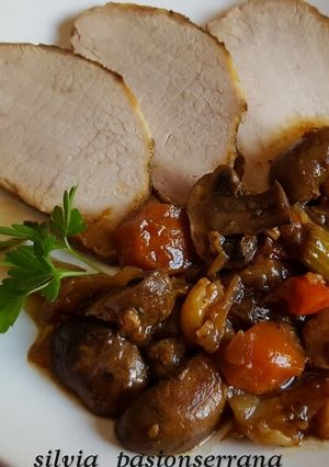 Foto principal de Lomo con verduras al aroma de manzanilla y soja
