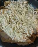 Lasagna de crepe de carne con salsa bechamel