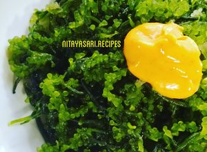 Foto resep 5. Salad Anggur Laut / Sea Grapes