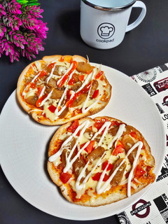 Foto resep Pizza Roti Tawar