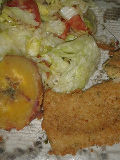 Una foto de Milanesa de mondongo😋