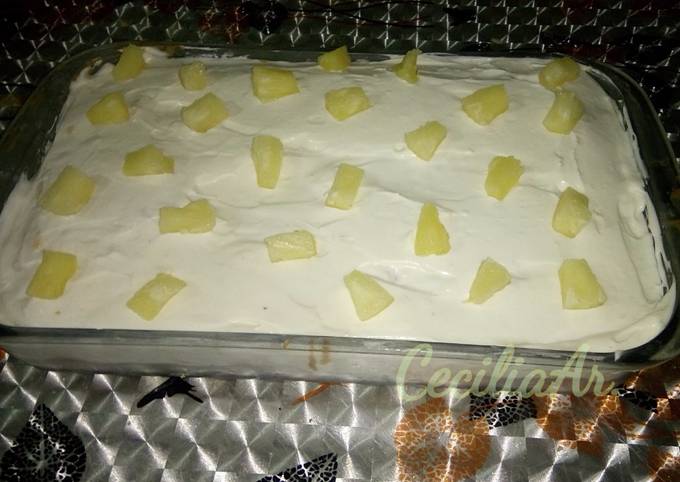 Descubrir 34+ imagen receta de pastel de piña humedo