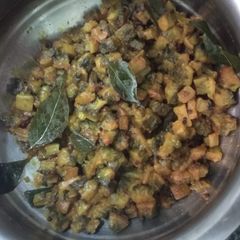 A picture of Bitterguord Curry Paavakkai Curry.