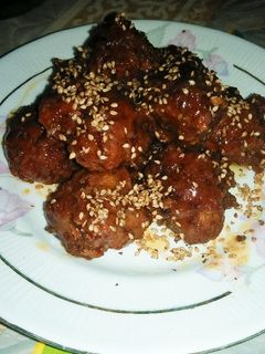 হানি গার্লিক সোয়া বল(honey garlic soya ball recipe in Bengali) রেসিপির প্রধান ছবি