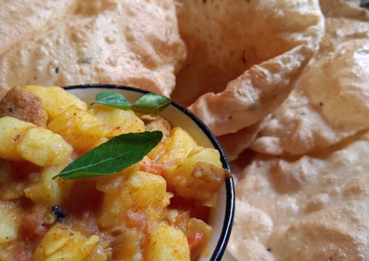 Recipe of Any-night-of-the-week Aloo Puri