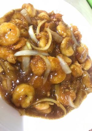 Foto resep Udang saus mentega