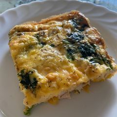 【Under 30mins】Easy Lazy Frittata A picture of 【Under 30mins】Easy Lazy Frittata.
