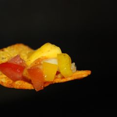 Mango Salsa snack A picture of Mango Salsa snack.