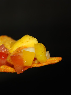 A picture of Mango Salsa snack.