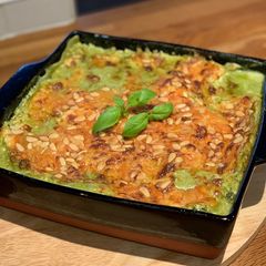A picture of Green Lasagne!.