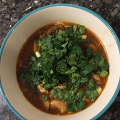 A picture of Hot and Sour Soup.