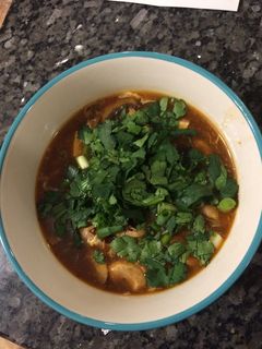 A picture of Hot and Sour Soup.