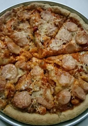 Foto resep Pizza gandum yummy.