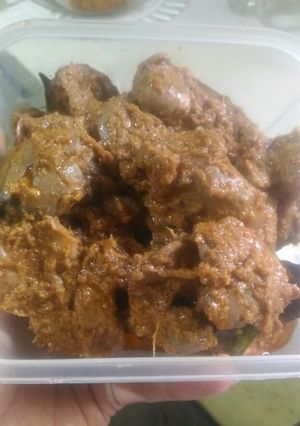Foto resep Rendang ampela ati simple