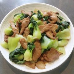 A picture of Stir Fry Bok Choy.
