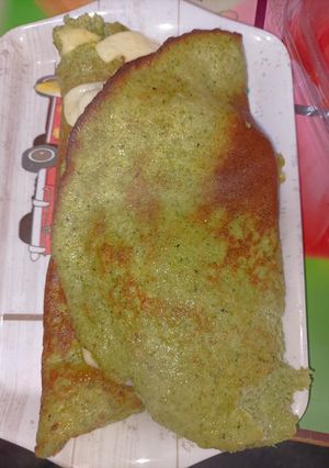 Una foto de Omelette de brócoli