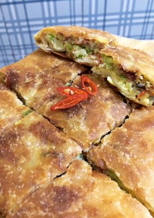 Foto resep Martabak Telur Kornet Teflon