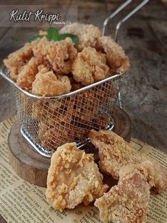 Foto resep Kulit Ayam Krispi